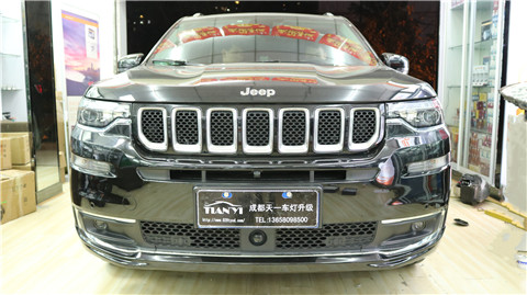 成都天一車燈jeep大指揮官車燈改裝