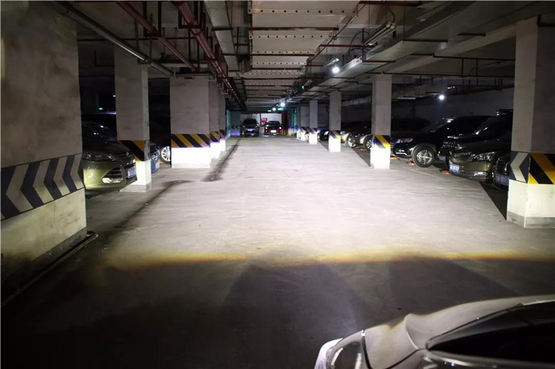 LED透鏡近光效果