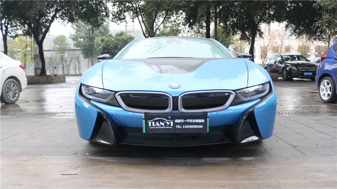 寶馬i8車燈改裝激光大燈-天一車燈