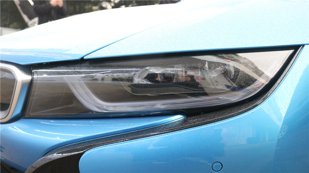 寶馬i8車燈改裝激光大燈效果-天一車燈